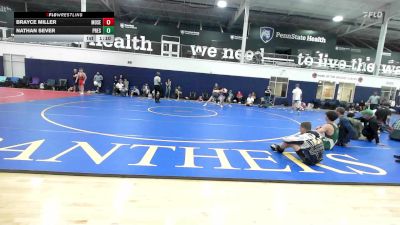 147 lbs Rr Rnd 3 - Brayce Miller, Mosers Mat Club - HSCB vs Nathan Sever, Prestige Worldwide Red - HSCB