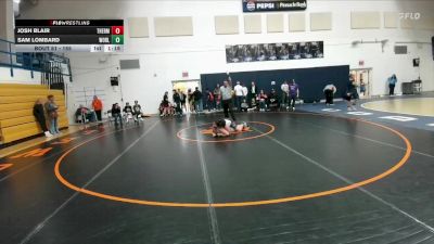 155 lbs Quarterfinal - Josh Blair, Thermopolis Middle School vs Sam Lombard, Worland Middle School