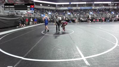192 lbs Consi Of 8 #2 - Syre Jones, Wave Wrestling Club vs Cash Reyes, Oklahoma
