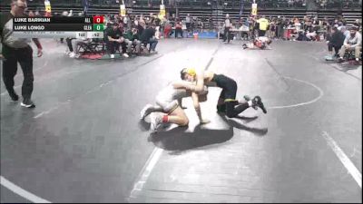 95 lbs Consi Of 16 #2 - Luke Barikian, All I See Is Gold Academy vs Luke Longo, Clearview