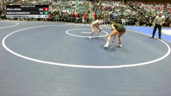 110 lbs Round Of 16 - Bella Mora, Huntington Beach vs Rozlyn Roberston, Corner Canyon