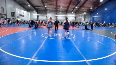 190-235 lbs Rr Rnd 3 - Ava Gregg, Curby Polar Bears - HSG vs Evelyn Sheer, Mat Assassins - HSG