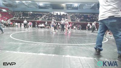 70 lbs Consolation - Jenson Henley, Skiatook Youth Wrestling vs Maggie Bowman, Team Tulsa Wrestling Club