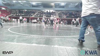 70 lbs Consolation - Jenson Henley, Skiatook Youth Wrestling vs Maggie Bowman, Team Tulsa Wrestling Club