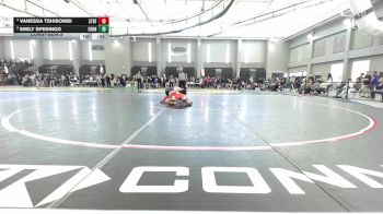 152 lbs Consolation - Vanessa Tshibombi, Stratford vs Emily Speringo, Foran