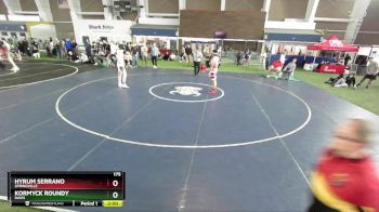 175 lbs Champ. Round 3 - Hyrum Serrano, Springville vs Kormyck Roundy, Davis