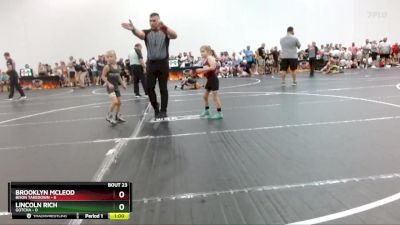 45 lbs Round 6 (8 Team) - Brooklyn Mcleod, Bison Takedown vs Lincoln Rich, Gotcha