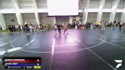 70 lbs Quarterfinal - Azariah Rodriguez, UT vs Jacob Casey, LA