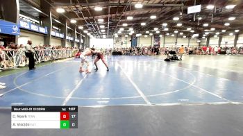 132 lbs Rr Rnd 1 - Casen Roark, Tennessee Wrestling Academy vs Anthony Viscido, Elite NJ HSB Black