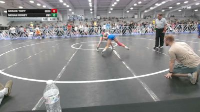 120 lbs Rr Rnd 3 - Gracie Yopp, Ground Up USA Divas - HSG vs Megan Roney, MetroWest United Teal - HSG
