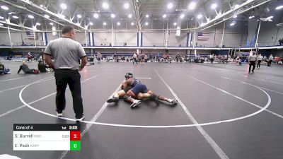 197 lbs Consi Of 4 - Steven Burrell, Virginia vs Eli Pack, Army-West Point