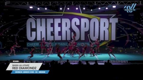 Bama All-Starz - Red Diamondz [2023 L3 Senior Coed - D2 - Medium] 2023 CHEERSPORT National All Star Cheerleading Championship