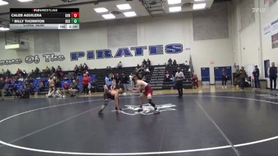 133 lbs Cons. Semi - Billy Thornton, Sacramento City College vs Caleb Aguilera, College Of Redwoods