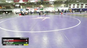 285 lbs Cons. Round 4 - Kobe Kaminski, Unattached vs Skyler Young, William Penn (Iowa)