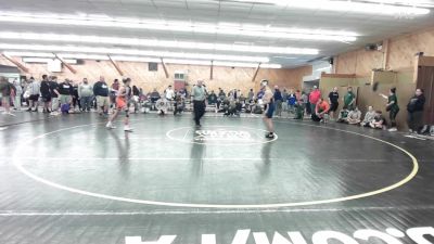 110 lbs Quarterfinal - Colt Carmean, Orangeville vs Chase Wilhelm, West Pittston