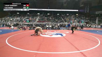 3A-157 lbs Cons. Round 3 - Colby Sandusky, Torrington vs Jax Thurin, Burns/Pine Bluffs