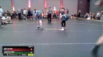85 lbs Round 2 (4 Team) - Jett Kline, LWA vs Griffin Mehl, Ice Spice Elite