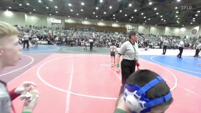 69 lbs Round Of 16 - Julian Lawrence, Redwave Wrestling vs Ryder Greer, Fallon Outlaws WC
