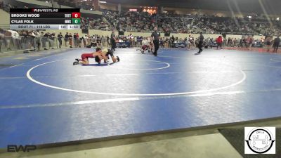 118 lbs Round Of 64 - Brooks Wood, Tuttle vs Cylas Folk, Midwest City MS