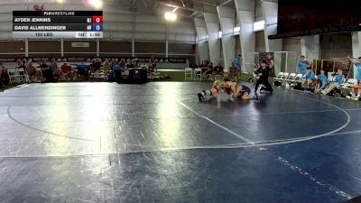 150 lbs Ayden Jenkins, New Jersey vs Davis Allmendinger, Arkansas
