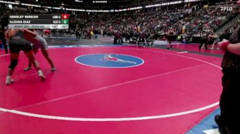 G155-4A 5th Place Match - Hensley Mireles, Lamar Girls vs Illeana Diaz, Olathe Girls