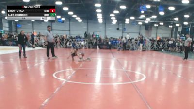 52 lbs Round 3 - 12:00pm Friday - Alex Herndon, Mat Assassins vs Evan Yutko, CTWHALE