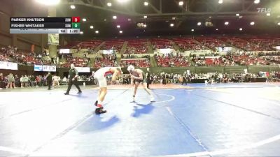 151 lbs Quarterfinal - Parker Knutson, Conrad Wrestling Club vs Fisher Whitaker, Ruis Wrestling