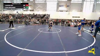 78 lbs Champ. Round 1 - John Beichner, Falconer Youth Wrestling vs Carter Ray, Rambler Wrestling Club