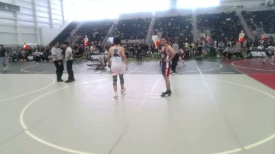 156 lbs Consi Of 8 #1 - Osvaldo Flores, East Valley WC vs Jayden Jackson, Eastvale Elite