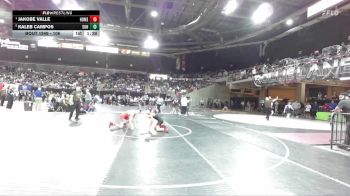 106 lbs Quarterfinal - Jakobe Valle, Homedale vs Kaleb Campos, Sunnyside
