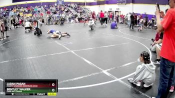 90 lbs Semifinal - Bentley Walker, Cane Bay Cobras vs Jadan Pagan, Mighty Warriors Wrestling Acad