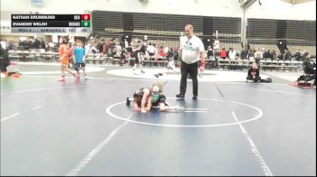 47 lbs Rr Rnd 3 - Nathan Drummund, Revival Blue vs Evander Welsh, Warhawks Wrestling Inc. - K3