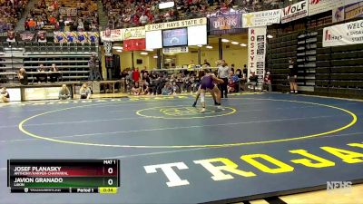 150 lbs Cons. Round 3 - Javion Granado, Lakin vs Josef Planasky, Anthony/Harper-Chaparral