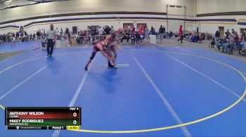 141 lbs Cons. Round 2 - Anthony Wilson, Cleary vs Mikey Rodriguez, Augustana (IL)