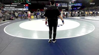 157 lbs Quarters - Gabriel Delgado, NV vs Wyatt Medlin, IL