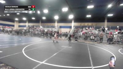 101 lbs Consolation - Cecilia Bargas, Rams WC vs Ella Lerma-Cervantes, Cal Grapplers