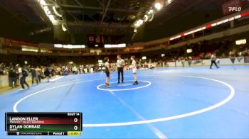 104 lbs Champ. Round 2 - Dylan Gorraiz, NVRTC vs Landon Eller, Prescott Valley Bighorns