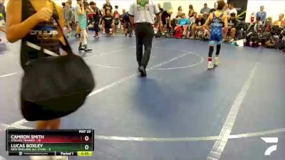 88 lbs Round 6 (8 Team) - Camron Smith, Steller Trained vs Lucas Boxley, New England All Stars