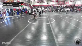 157 lbs Cons. Round 2 - Caleb Zukowski, Christopher vs Adan Amezcua, Hollister High School