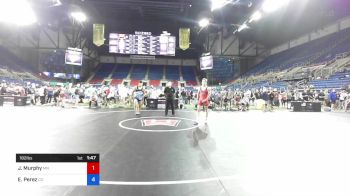 182 lbs Cons 8 #2 - John Murphy, Minnesota vs Evan Perez, Colorado