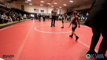 55 lbs Rr Rnd 3 - Carter Howard, Wyandotte Youth Wrestling vs Aria Reeves, Wyandotte Youth Wrestling