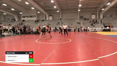 285 lbs Semifinal - Christopher Belmonte, NY vs James Bechter, OH