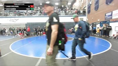 80 lbs Champ. Round 1 - Jace Harris, Thunder Ridge Outlaws Wrestling Club vs Owen Wolfkiel, Parma Wrestling