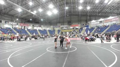 109 lbs 2nd Place - Kylah Gallegos, Mile High WC vs Marina Wince, Black Fox Wrestling Academy