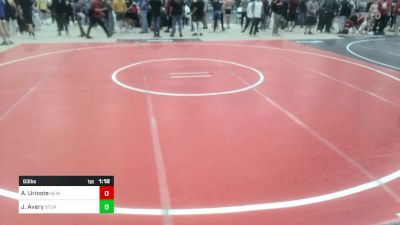 83 lbs Semifinal - Austin Urioste, New Mexico Bad Boyz vs Jaxson Avery, Sturgis Youth Wrestling