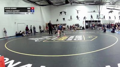 145A Champ. Round 1 - Alexis Gomez, McKendree University vs Noelle Gaffney, Grand Valley State University