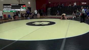 285 lbs Champ. Round 2 - Mason Nate, Lander vs Cole Carter, Montevallo