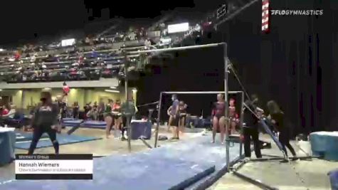 Hannah Wiemers - Women's Group, Chow's Gymnastics and Dance Institute - 2021 Women's Xcel Region 4 Championships
