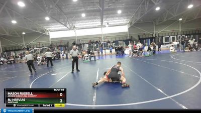 126 lbs Quarterfinal - Rj Hervias, Westlake vs Mason Russell, Ascend Wrestling Academy