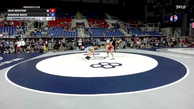 144 lbs Champ. Rd Of 128 - Jack Bratton, OH vs Dawson Mack, IL